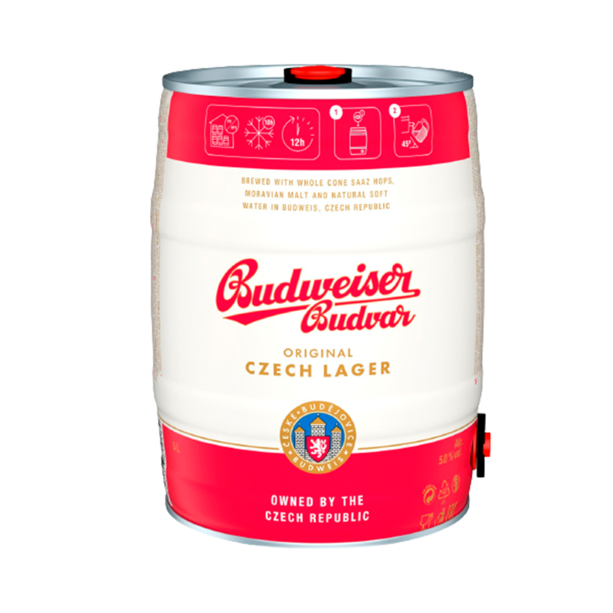 Budweiser Beer "Budweiser" can 5l