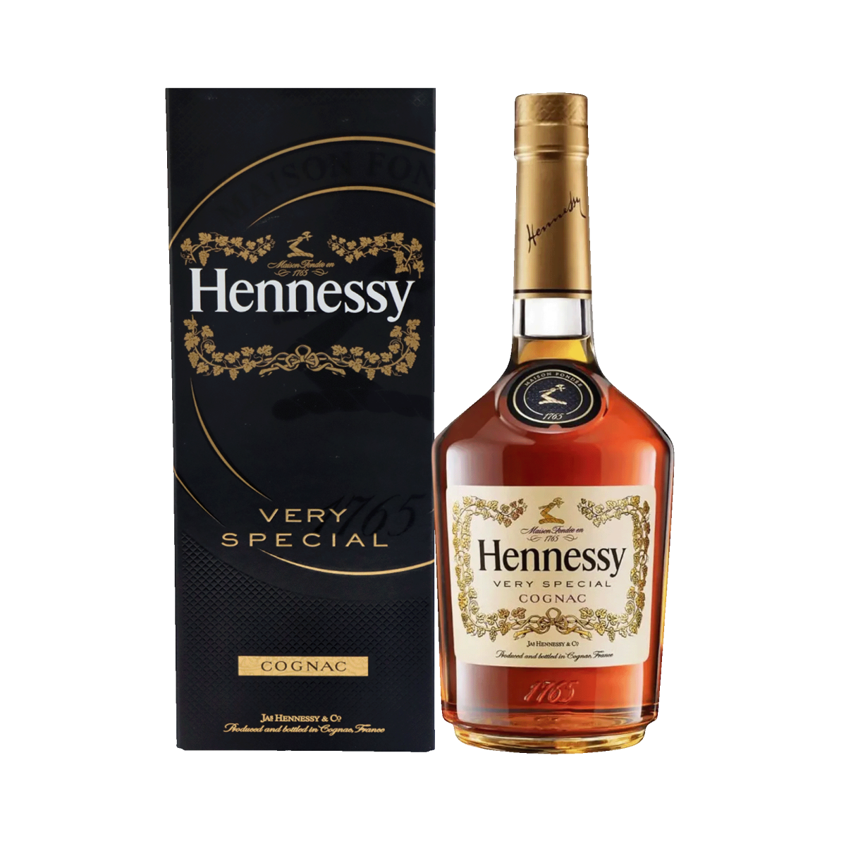 Cognac "Hennessy" V.S box 1l