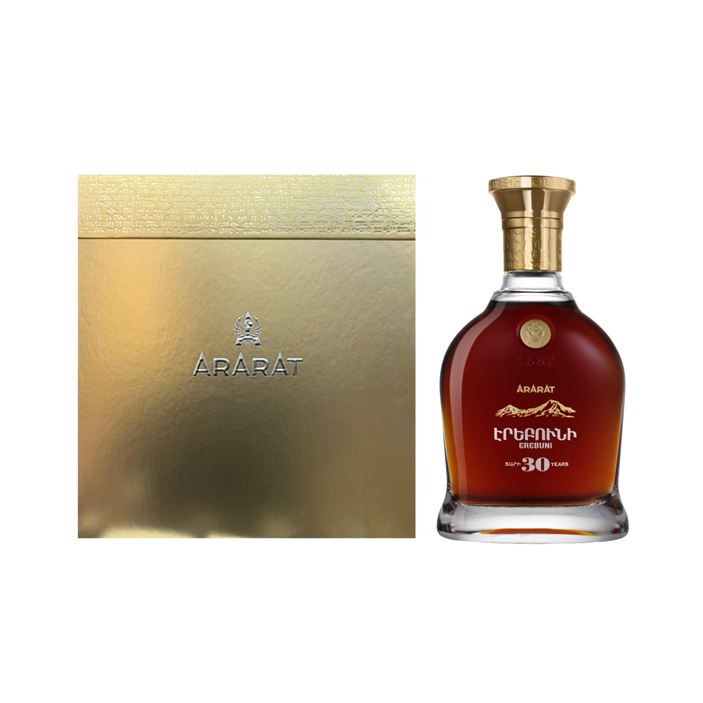 Կոնյակ «Էրեբունի» 30տ տուփով 0.7լ
