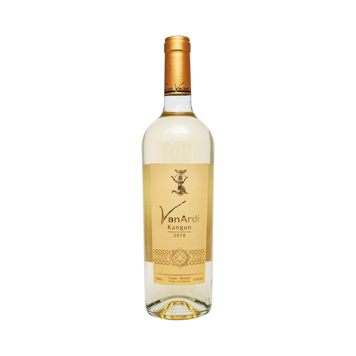 Wine "Van Ardi" Kangun, white dry 0.75l
