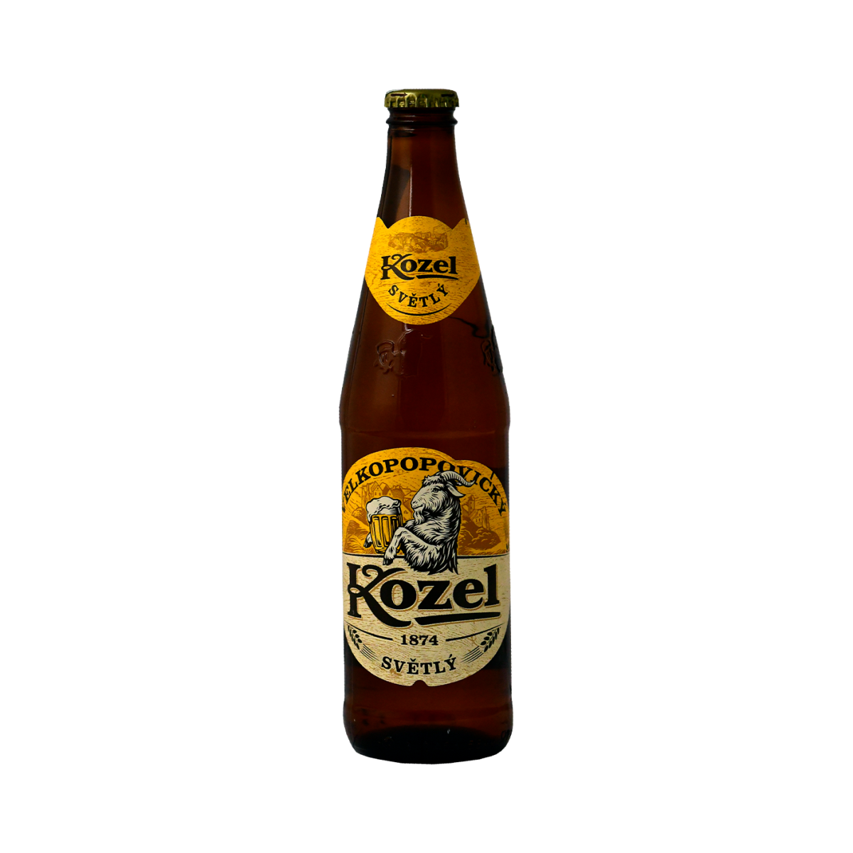 Kozel Beer "Kozel" light g/b 0.45l