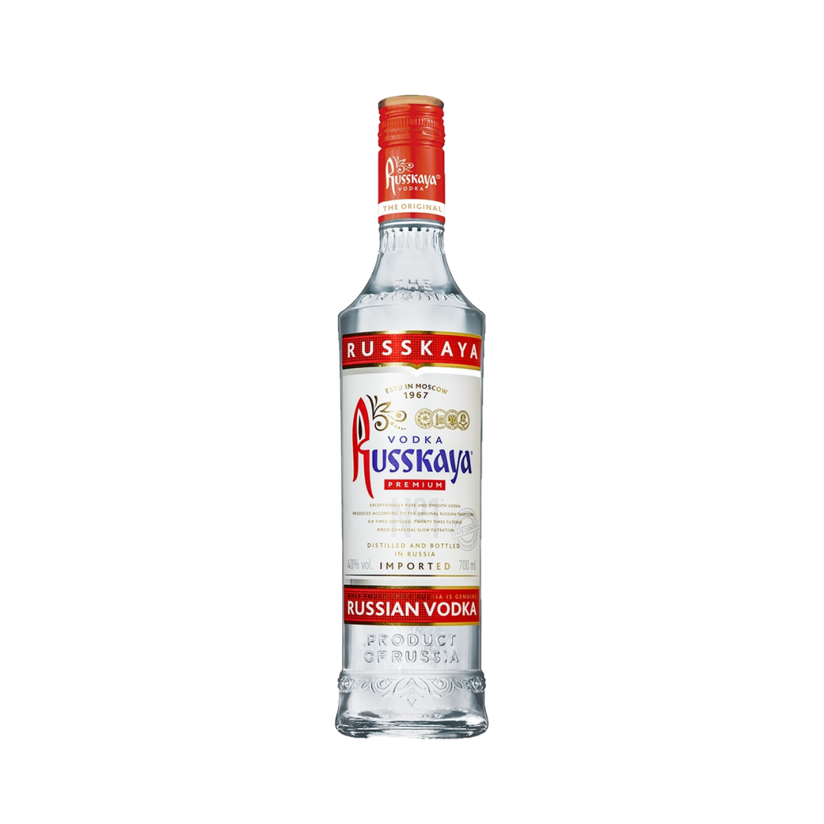 Russia Vodka "Russkaya" Premium 0.7l