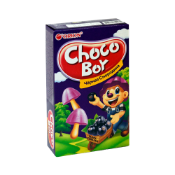 Cookies "Choco Boy" blackcurrant 45g