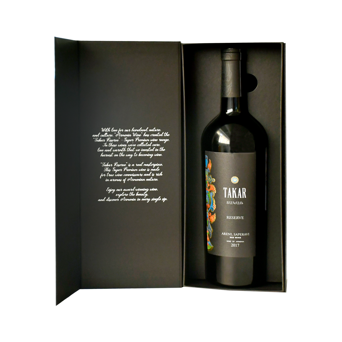 Wine "Takar" Reservе, red dry 0.75l