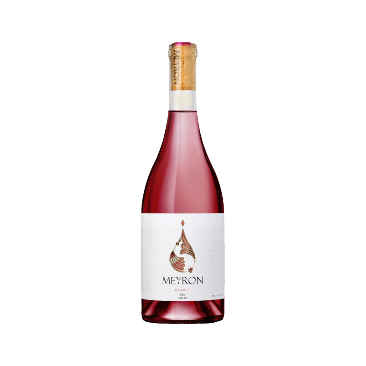 Wine "Meyron" Claret Areni, red dry 0.75l