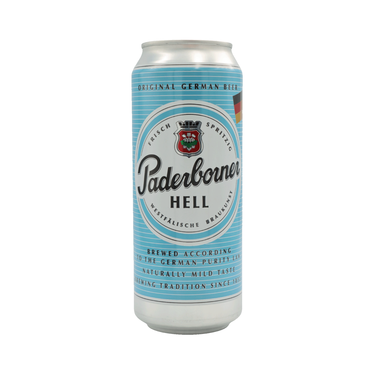Paderborner Beer "Paderborner" Hell, light can 0.5l