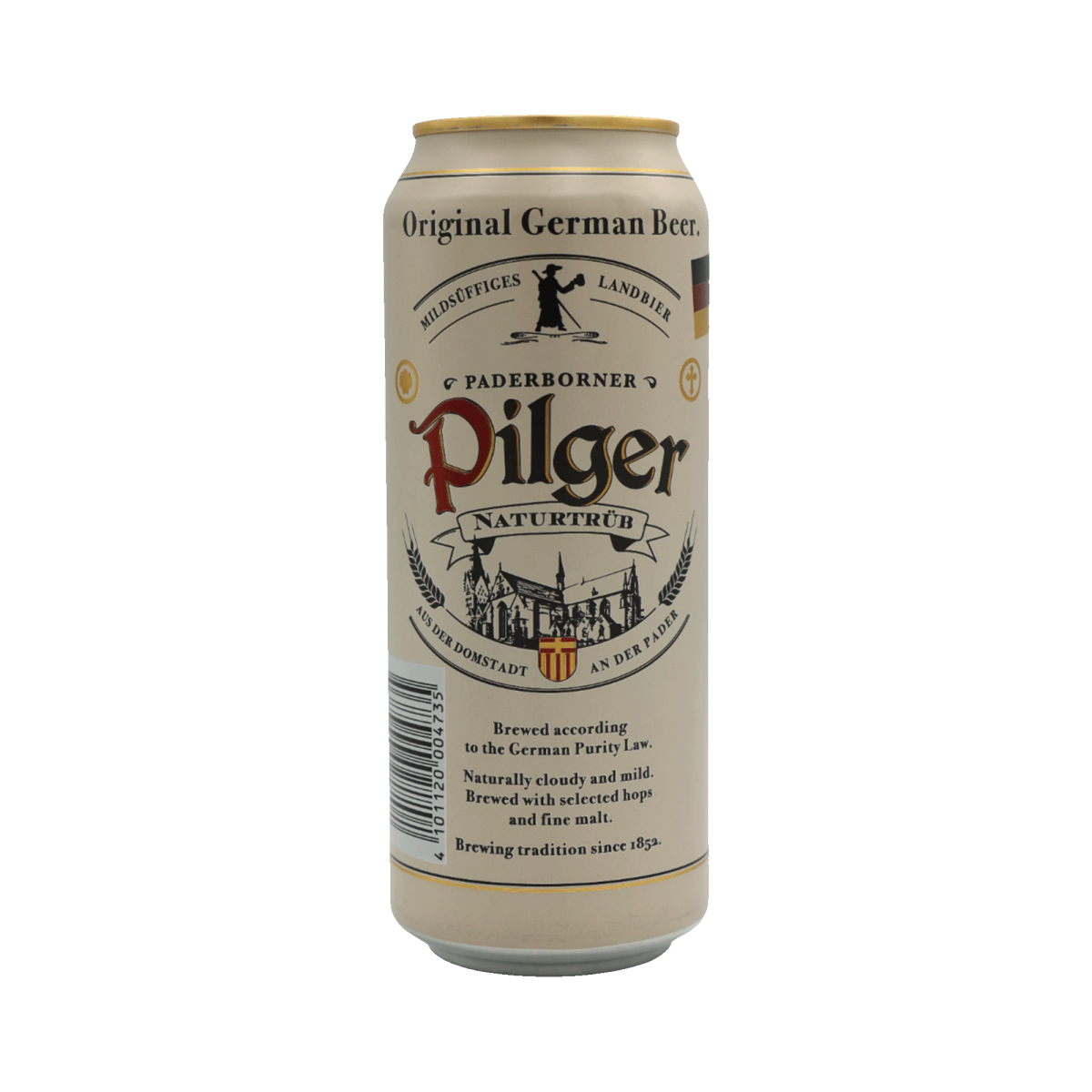 Paderborner Beer "Paderborner" Pilger, light can 0.5l