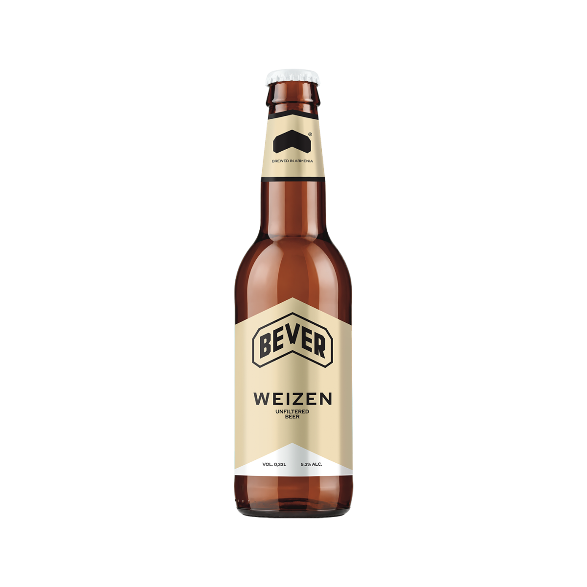 Bever Beer "Bever" Weizen, unfiltered, light g/b 0.33l